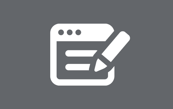 illustration of making notes